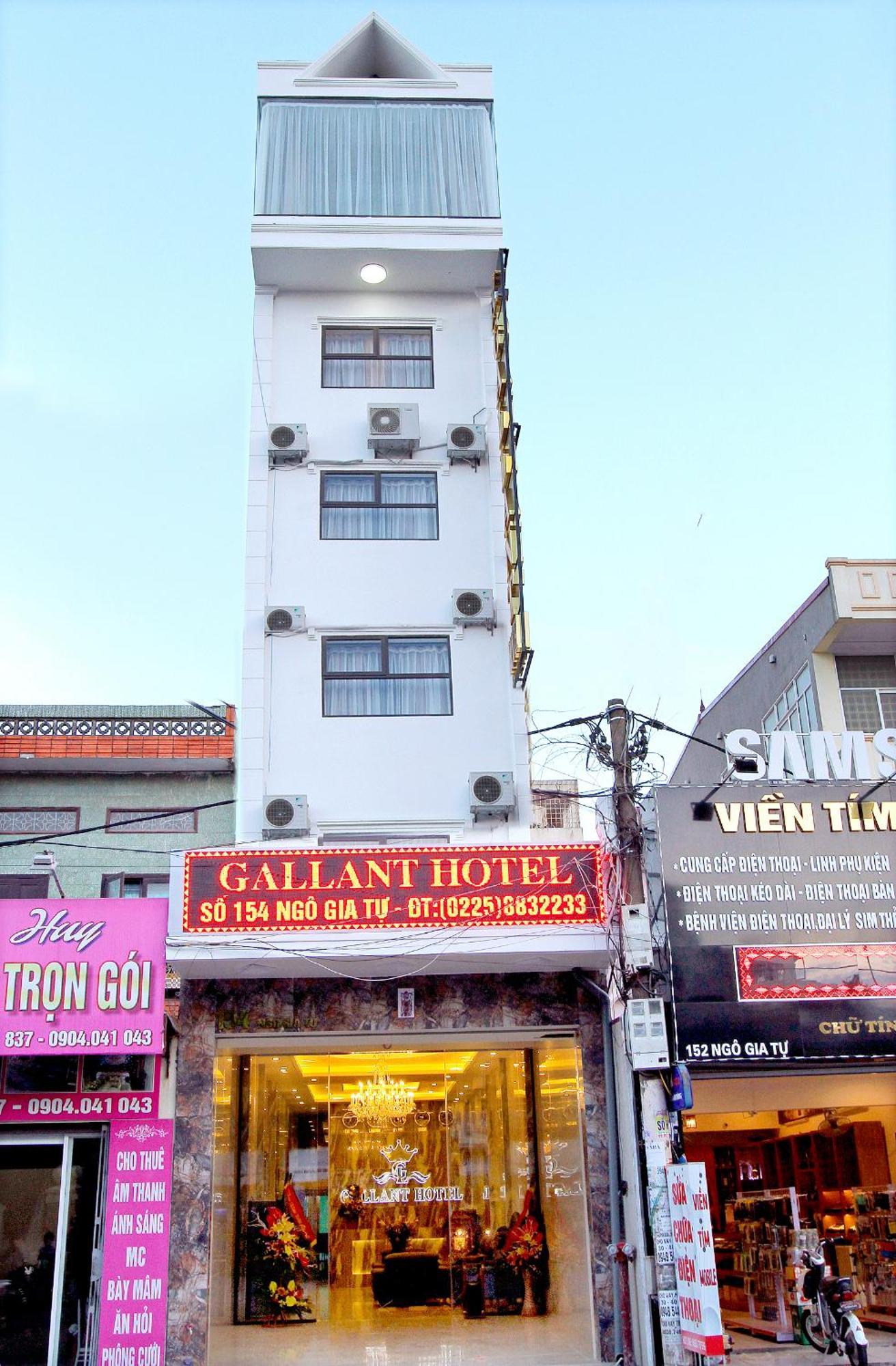 Gallant Hotel - 154 Ngo Gia Tu Hai Phong Dış mekan fotoğraf